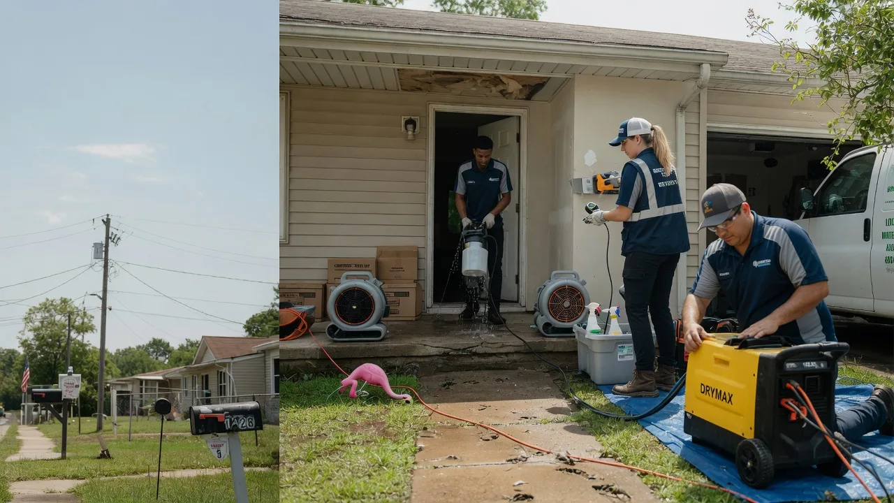 Storm Damage Water Removal in Hopewell, OH near me